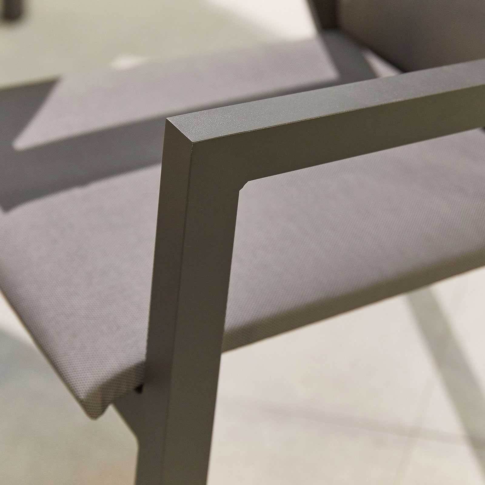 Venice Outdoor Reclining Chair in Grey (Pack of 2) | Nova - Image 6