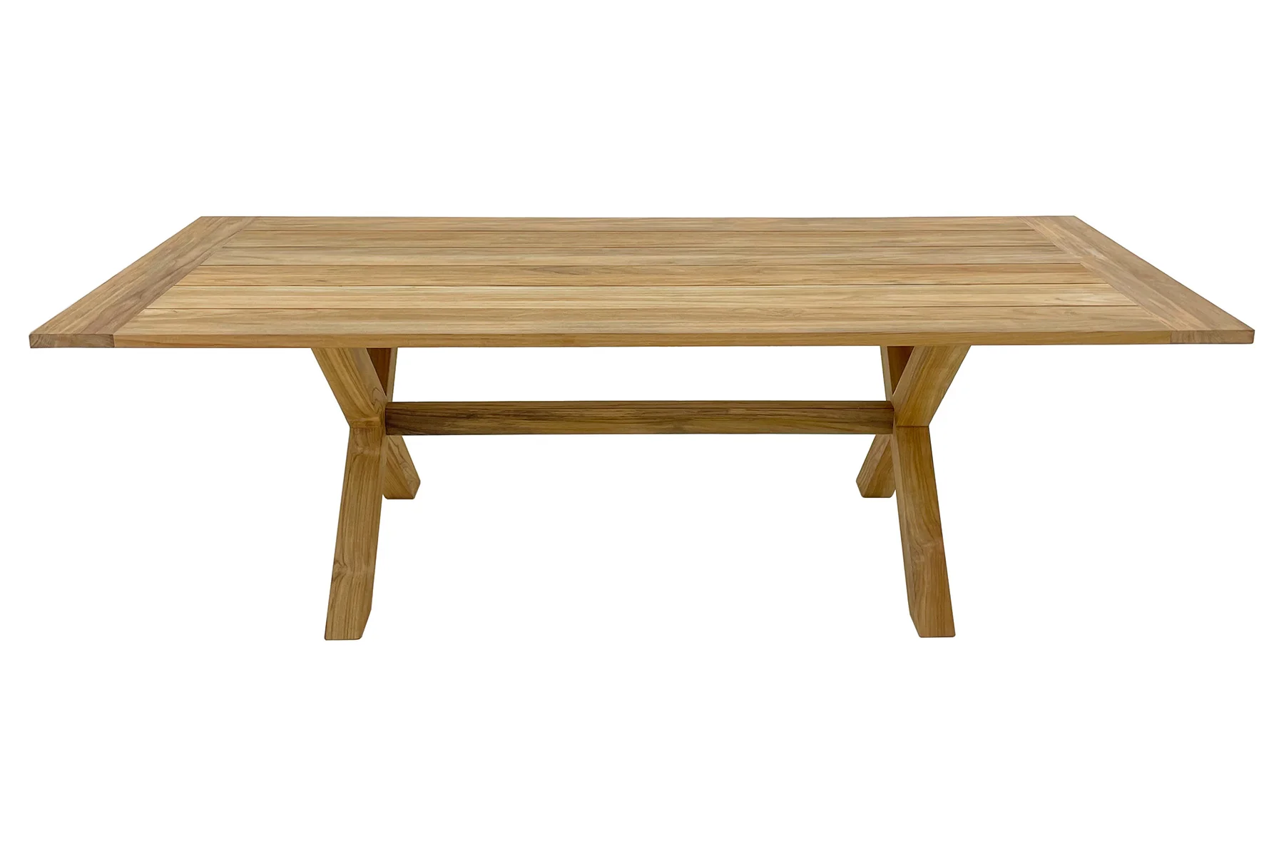 Outdoor 6 Seat Dining Set with Teak Regis Table - Rayo By Hartman - Image 9