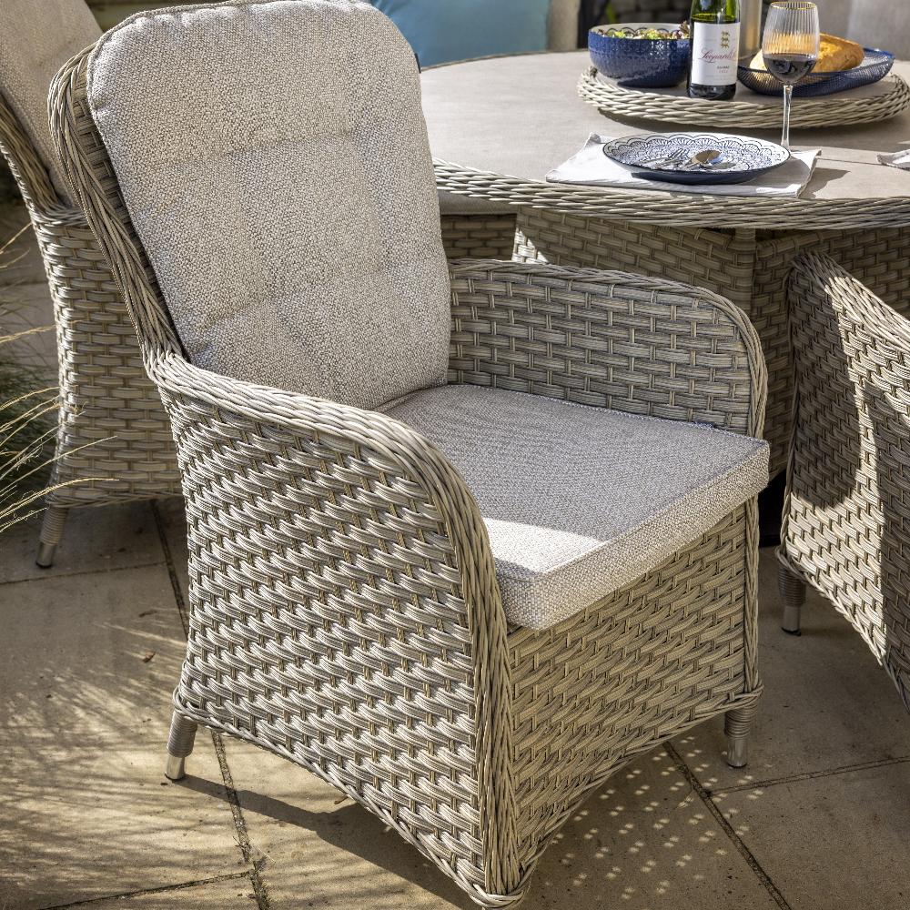 Eton Outdoor 6 Seat Round Dining Set | Hartman - Image 7