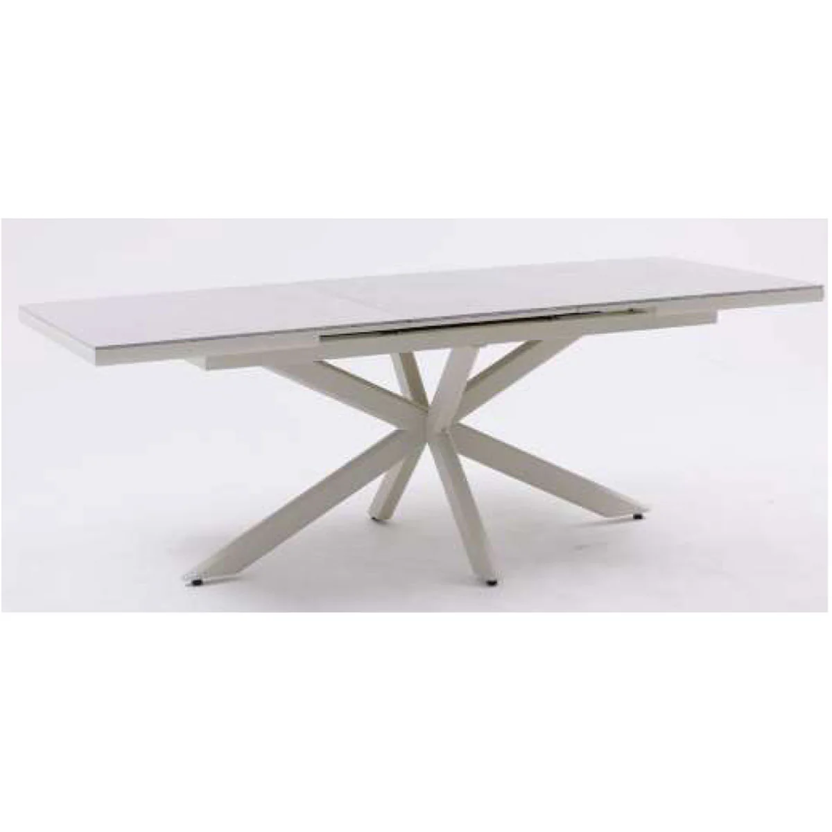 EX-DISPLAY Outdoor 8 Seat Reclining Dining Set with Extending Table - Arnside By Vila - Image 6