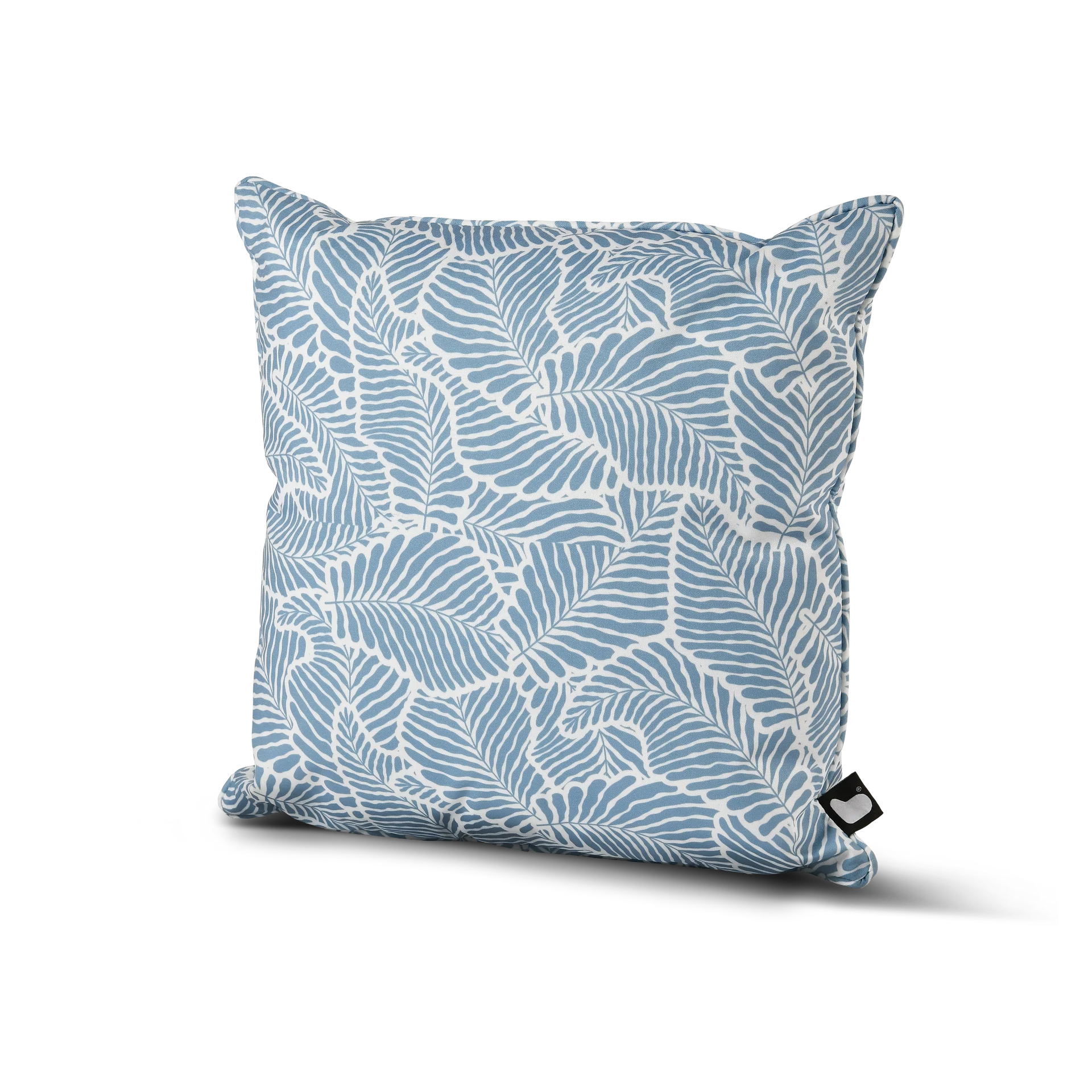 Outdoor B-Cushion Art Collection - Oasis Leaf Sea Blue