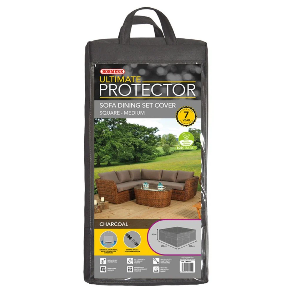 Bosmere Ultimate Protector Outdoor Furniture Cover for Compact Corner Dining Set 210cm x 210cm