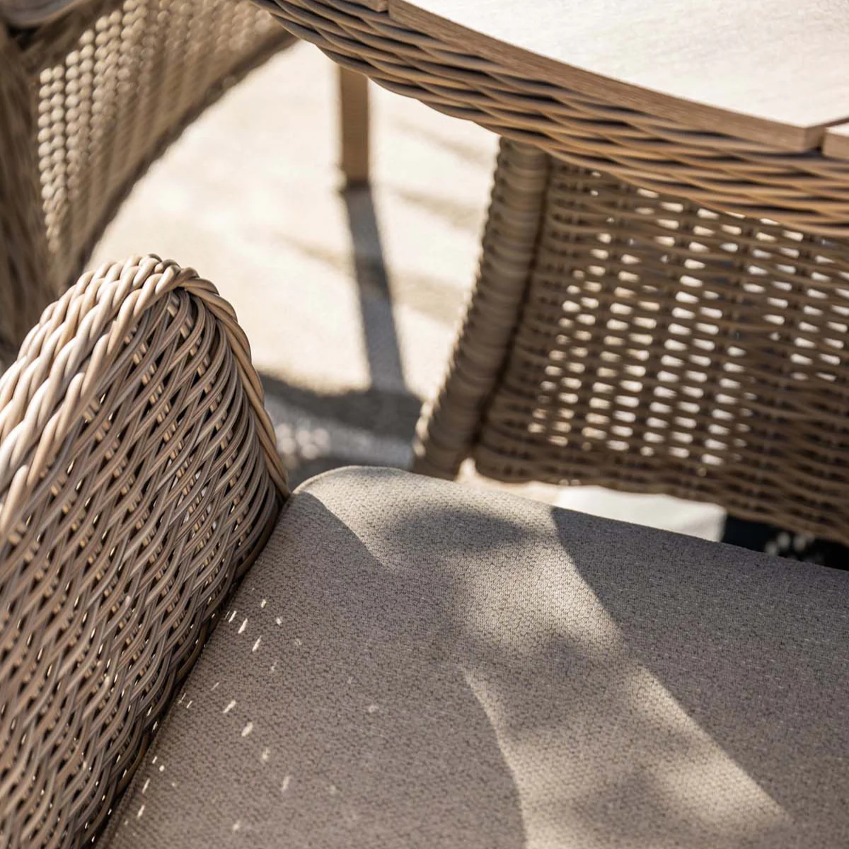 Outdoor Jersey 4 Seat Dining Set | Garden Impressions - Image 3