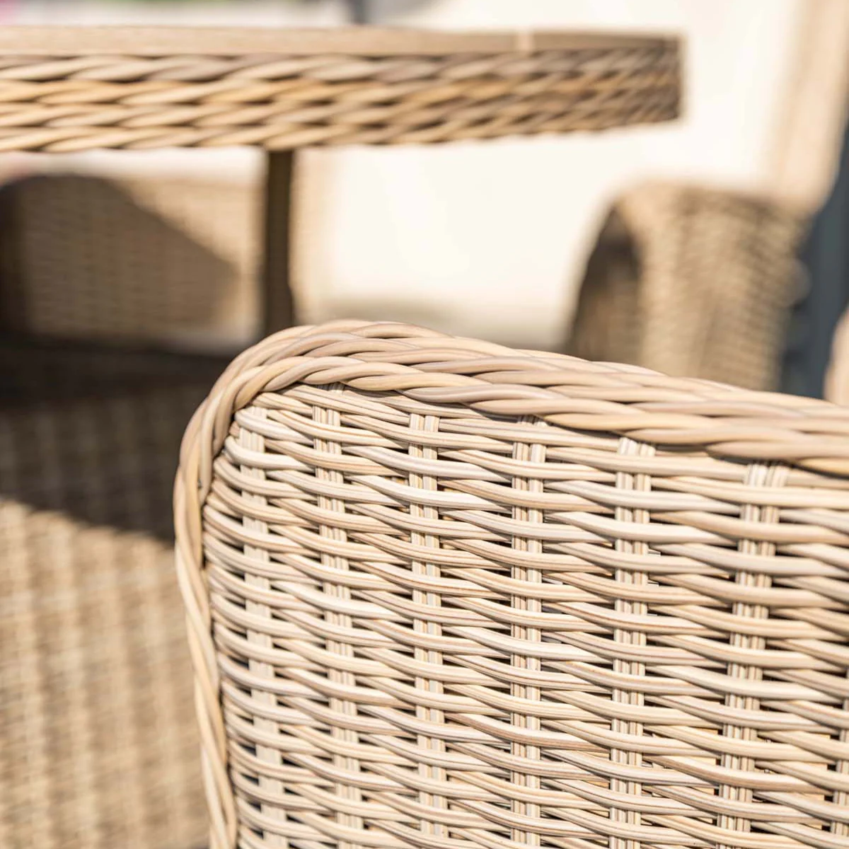 Outdoor Jersey 4 Seat Dining Set | Garden Impressions - Image 6