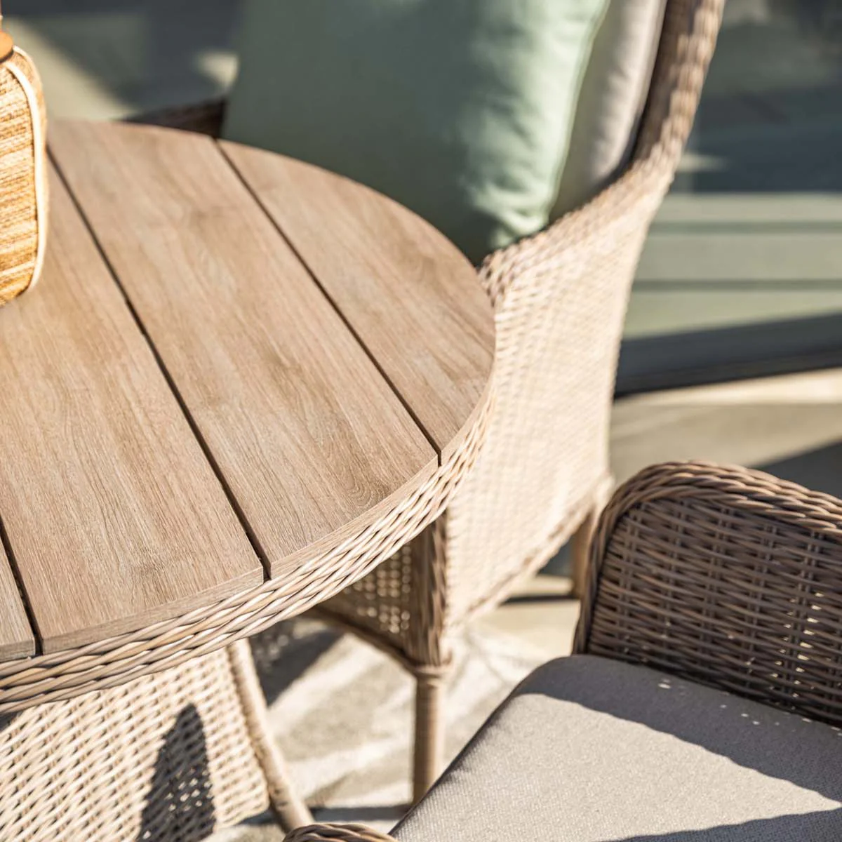 Outdoor Jersey 4 Seat Dining Set | Garden Impressions - Image 7