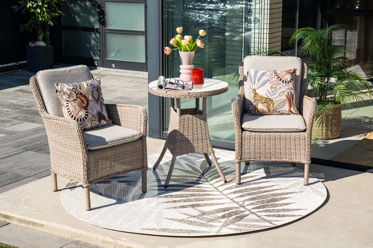 Outdoor Jersey Bistro Set | Garden Impressions