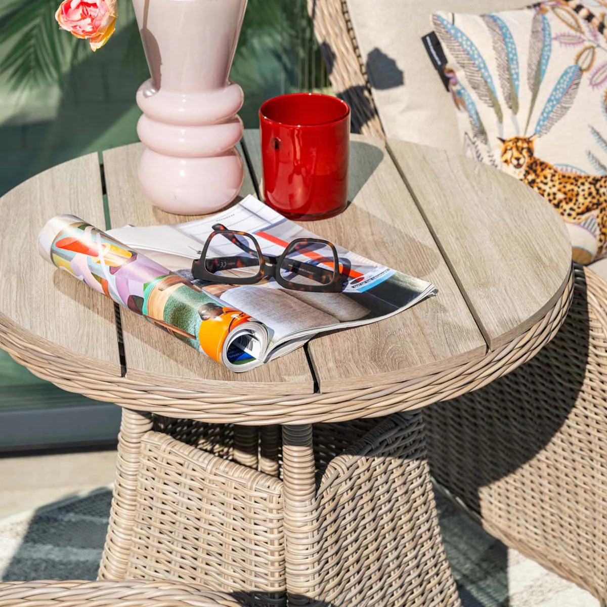 Outdoor Jersey Bistro Set | Garden Impressions - Image 4