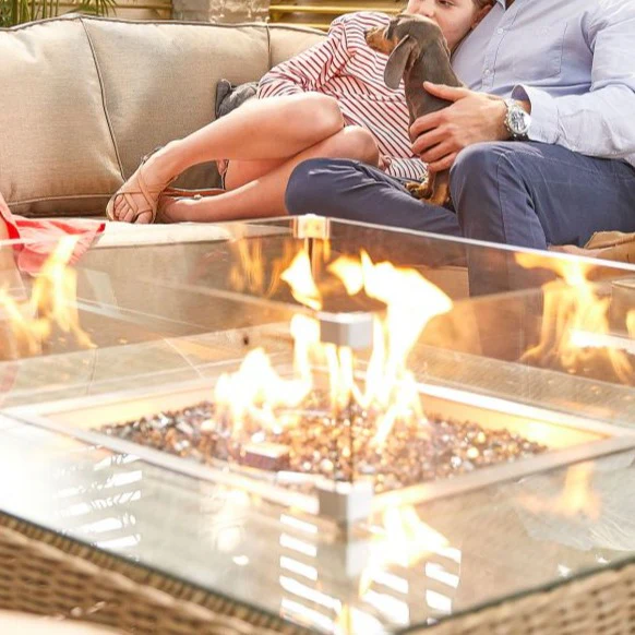 Outdoor Luxor Firepit in Willow | Nova - Image 3