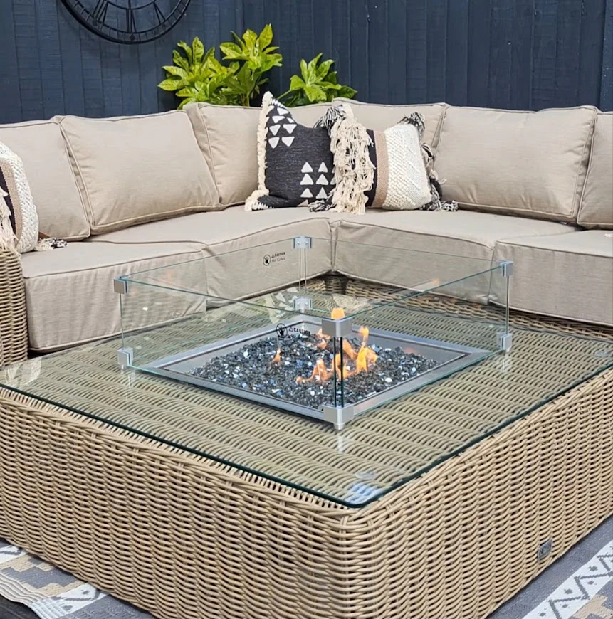 Outdoor Luxor Firepit in Willow | Nova - Image 5
