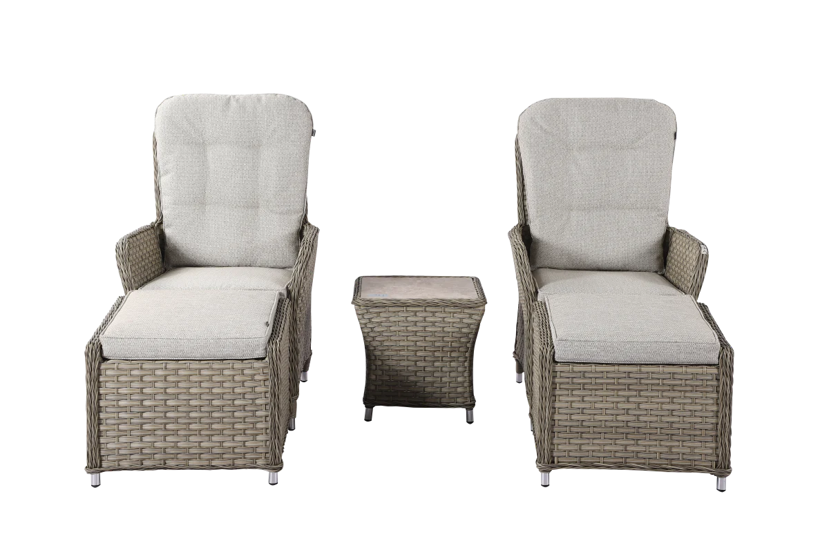 Outdoor Reclining Companion Bistro Set - Eton By Hartman - Image 7