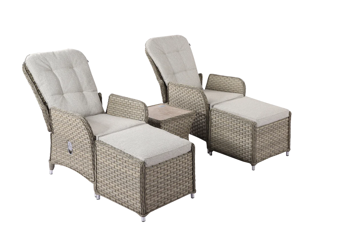 Outdoor Reclining Companion Bistro Set - Eton By Hartman - Image 8