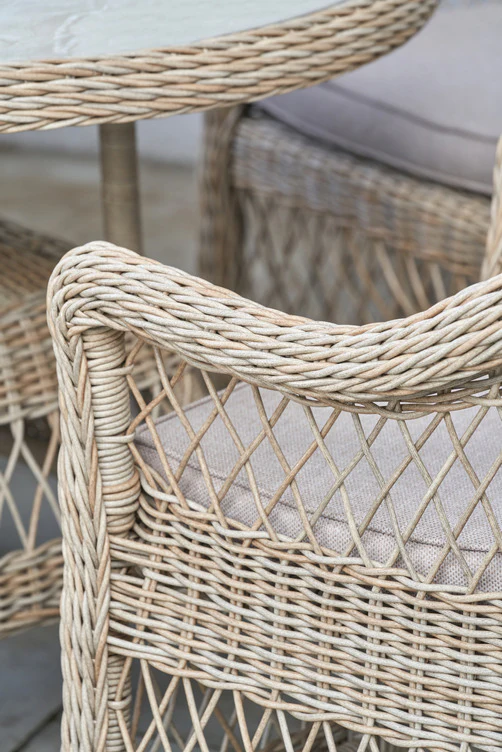 EX-DISPLAY Pattaya Outdoor 4 Seat Dining Set | Pacific Lifestyle - Image 3