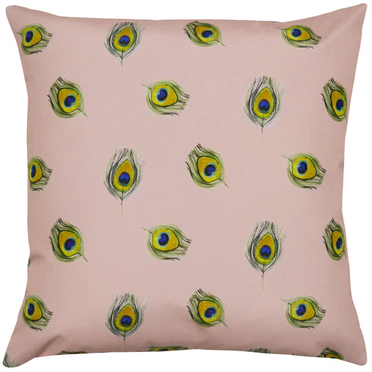 Peacock Outdoor Scatter Cushion - Multicolour - Image 3