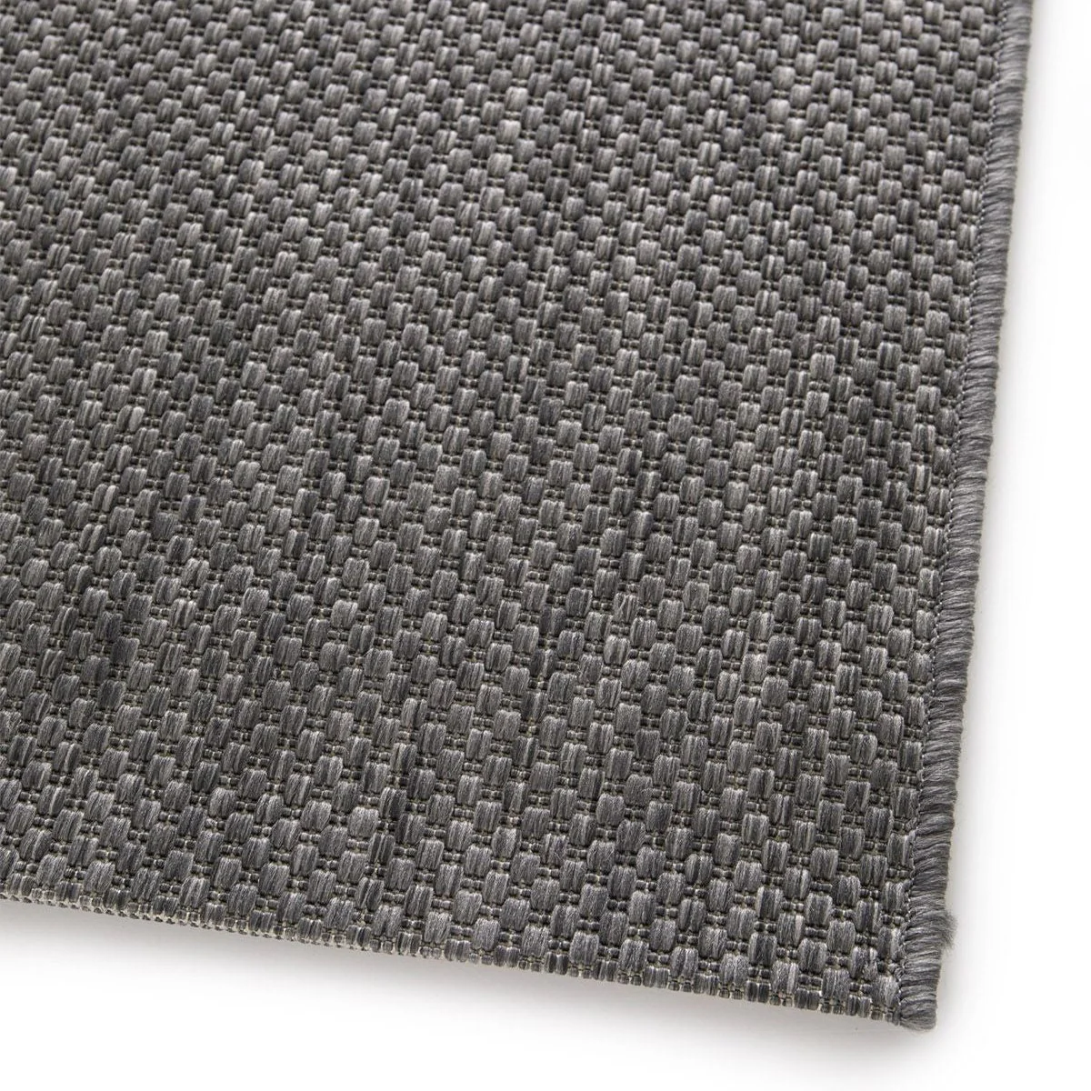 Portmany Anthracite Outdoor Rug - 120cm x 170cm | Garden Impressions - Image 2