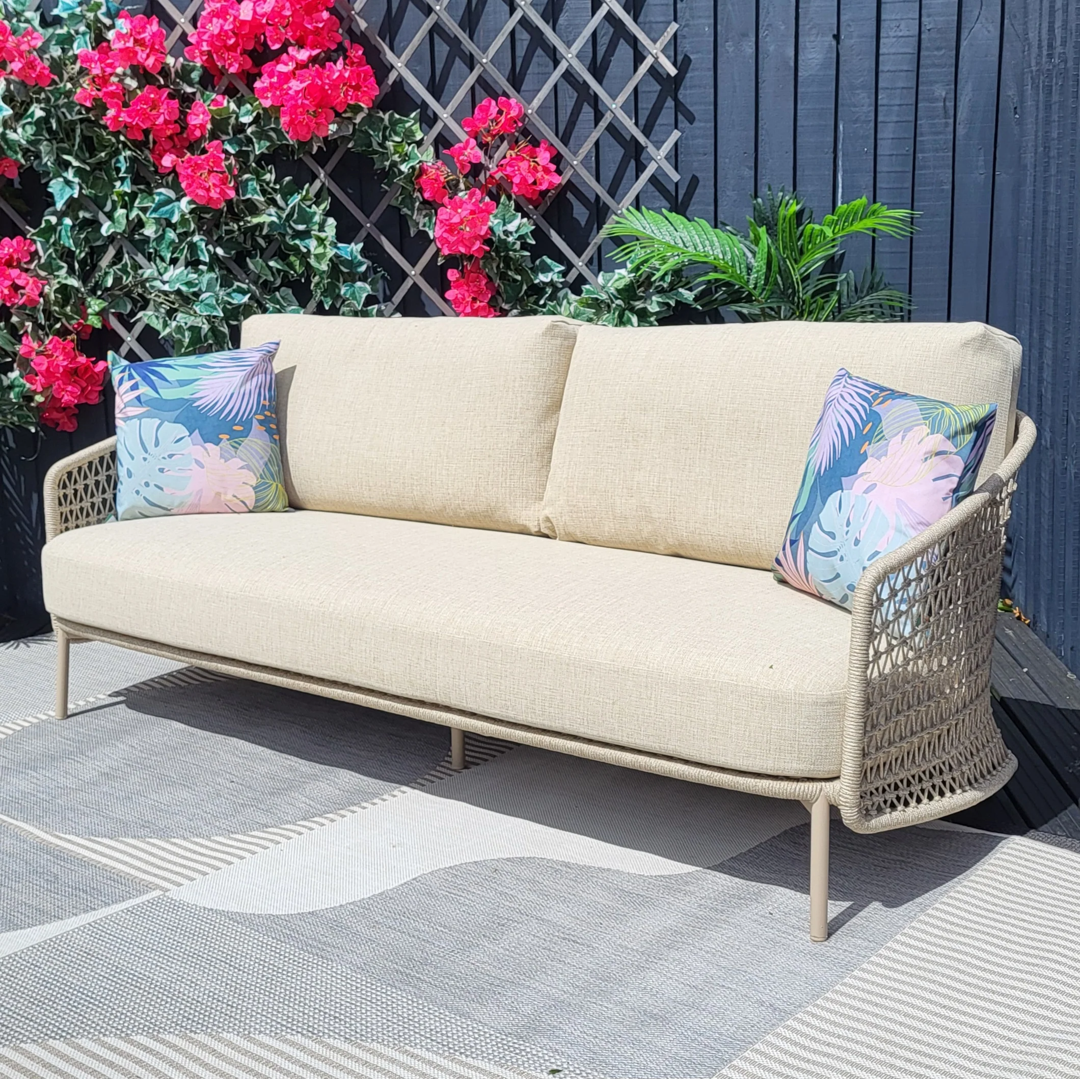 Puccini Outdoor Lounge Set with Zucca Table | 4 Seasons Outdoor - Image 8