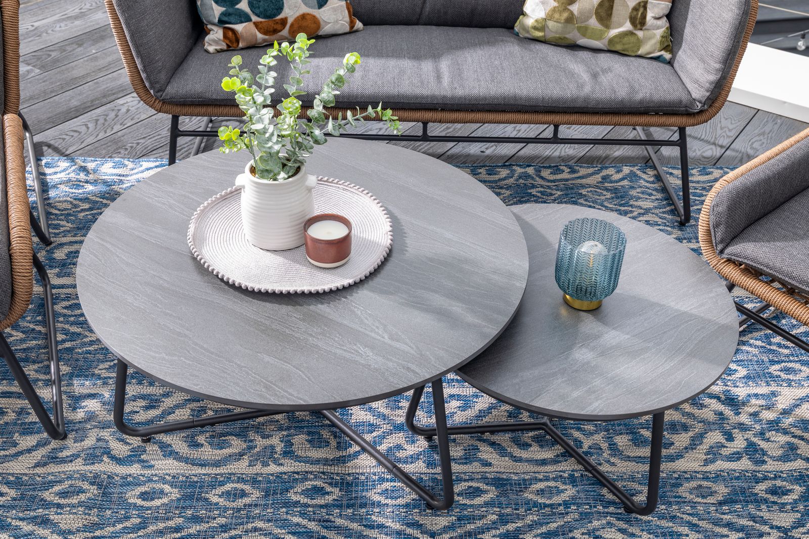 Rayo Outdoor 2 Seat Lounge Set | Hartman - Image 6