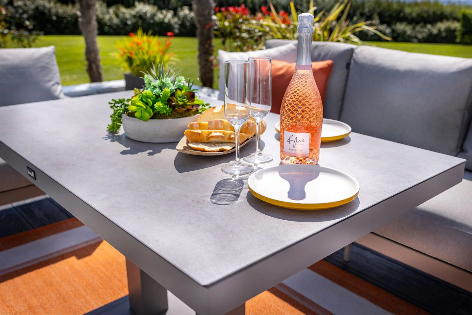 Rio Outdoor Rectangle Adjustable Table | Hartman - Image 2