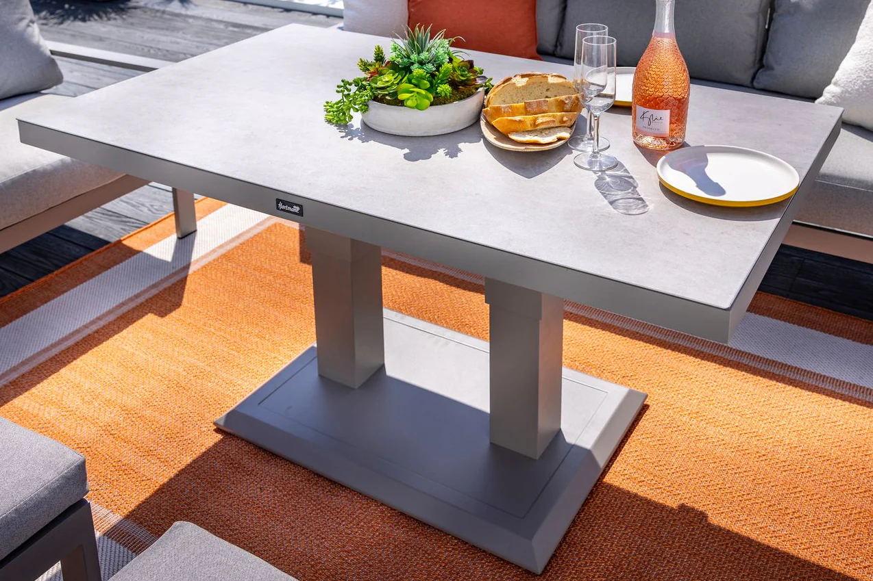 Rio Outdoor Rectangle Adjustable Table | Hartman - Image 3