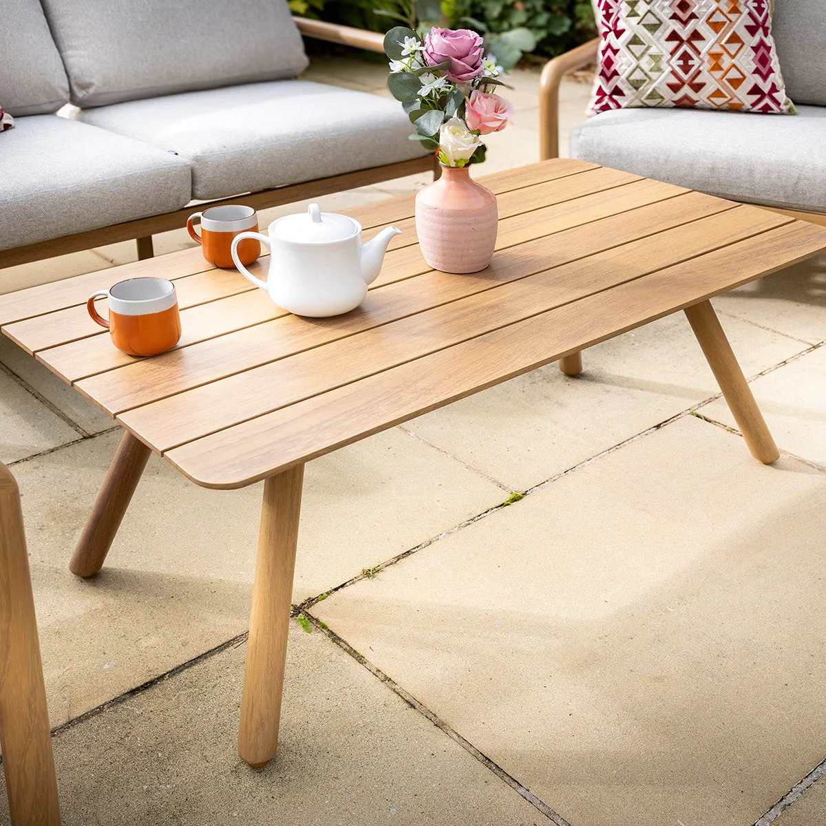 Sahara Outdoor Folie wood-look Coffee Table | Hartman