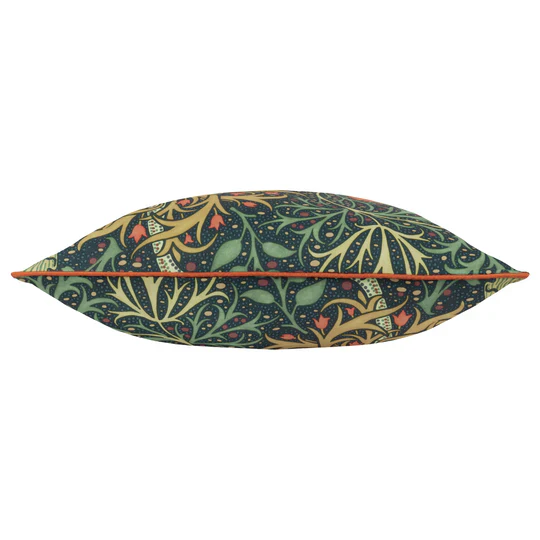 Seaweed Scatter Cushion - Morris & Co (Indigo) - Image 3