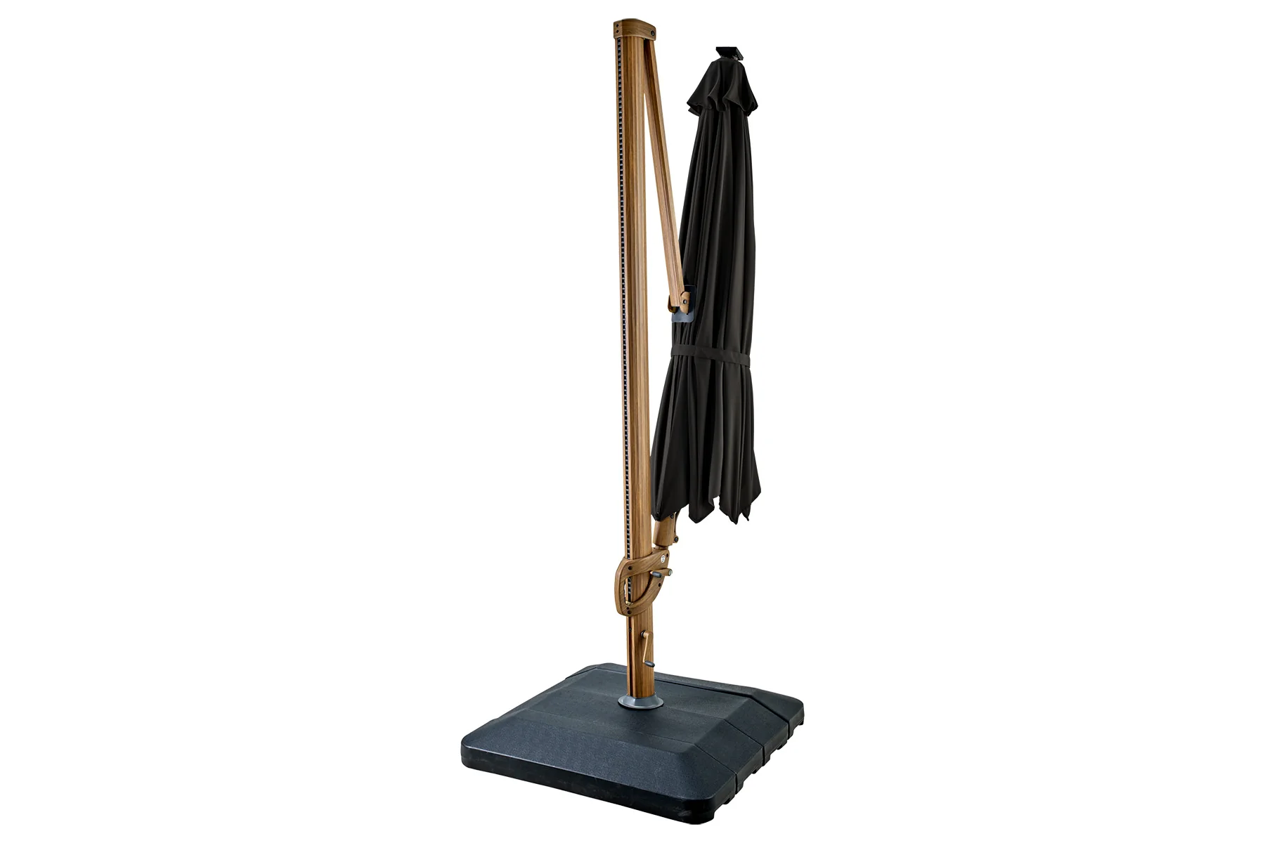 Seychelles Cantilever 3m Square with Bluetooth Speaker In Dark Grey | Hartman - Image 8