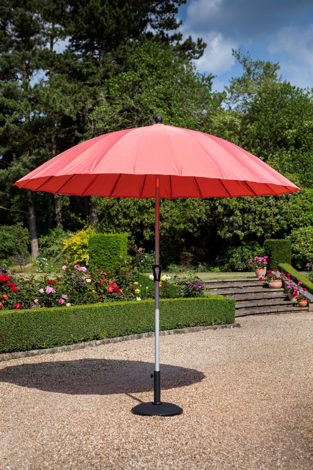 Shanghai Parasol in Red Coral - Hartman - Image 6