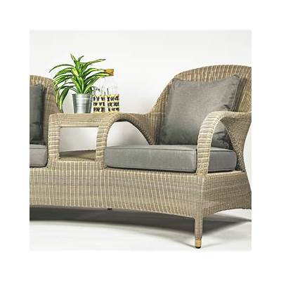 Sussex Outdoor Love Seat by 4 Seasons Outdoor - Image 5