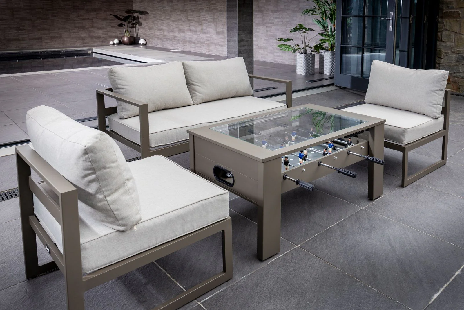 Toca Outdoor Lounge Set with Football Table | Hartman - Image 2