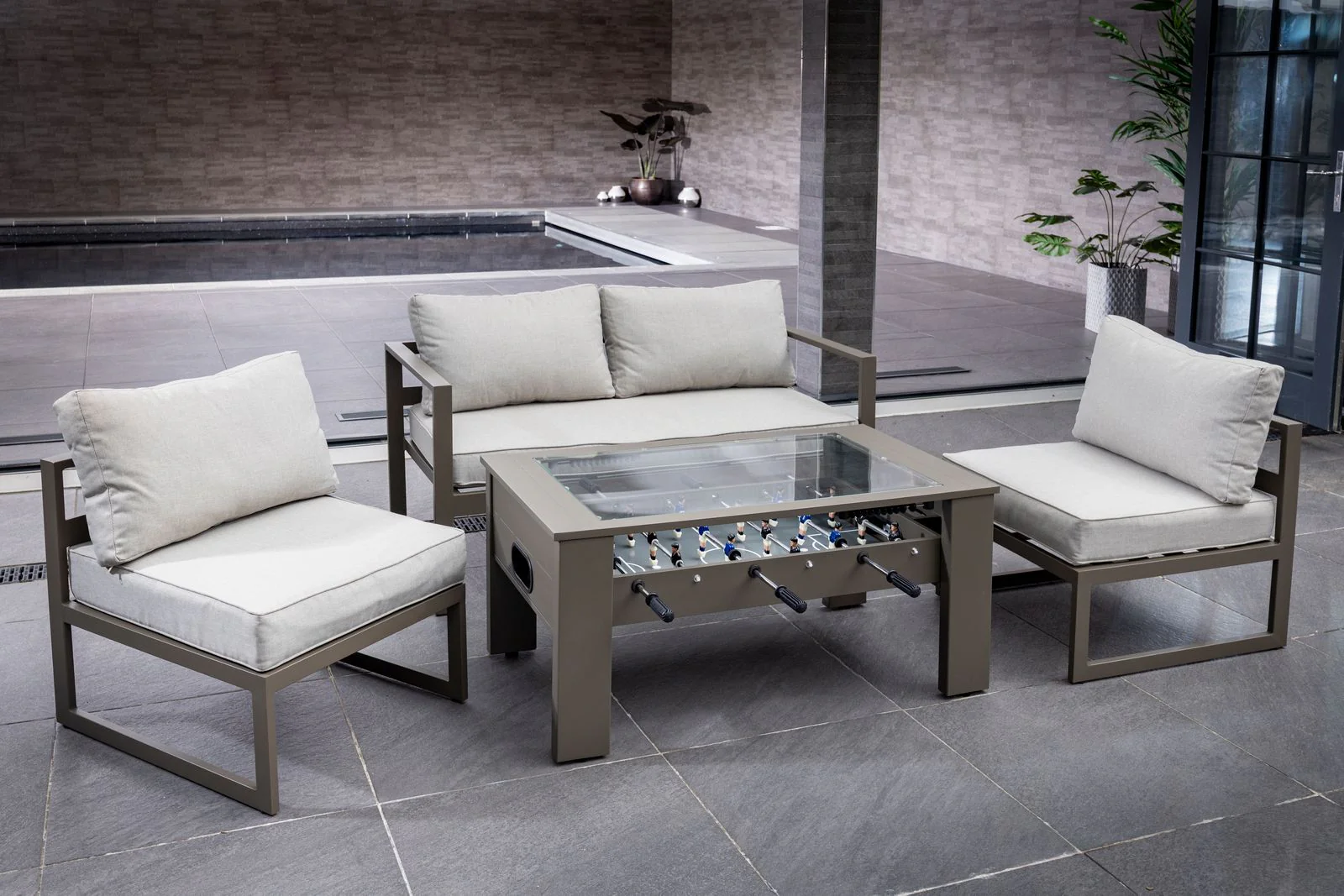 Toca Outdoor Lounge Set with Football Table | Hartman - Image 3