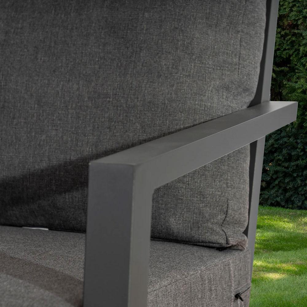 Triton Outdoor 3 Seat Sofa By Vila - All Weather Cushions - Image 3